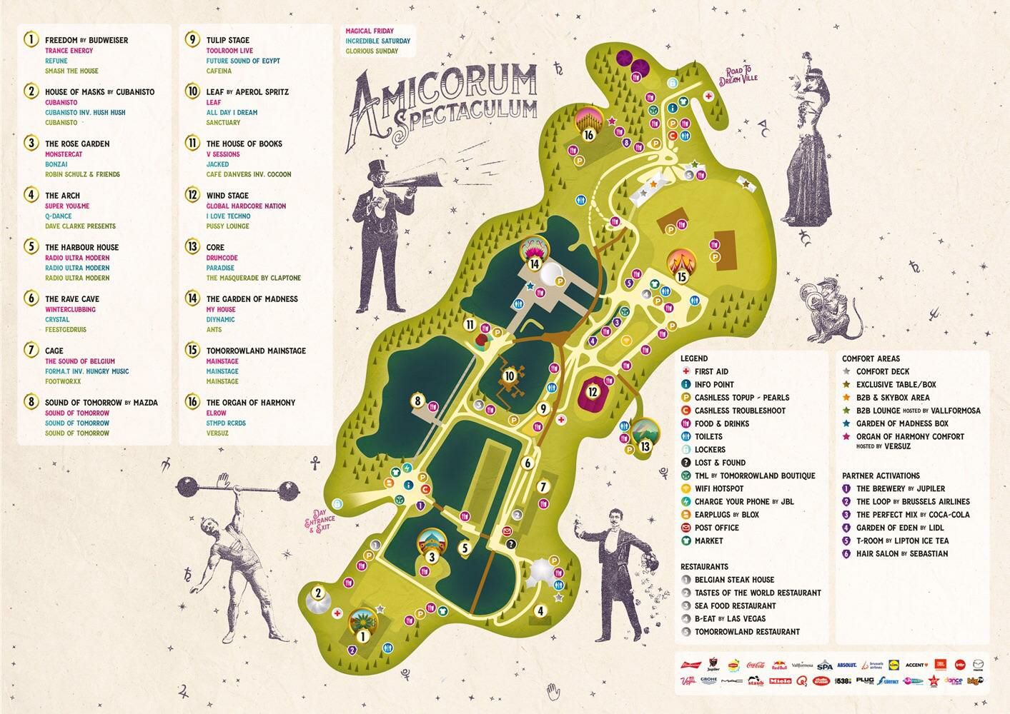Tomorrowland Map