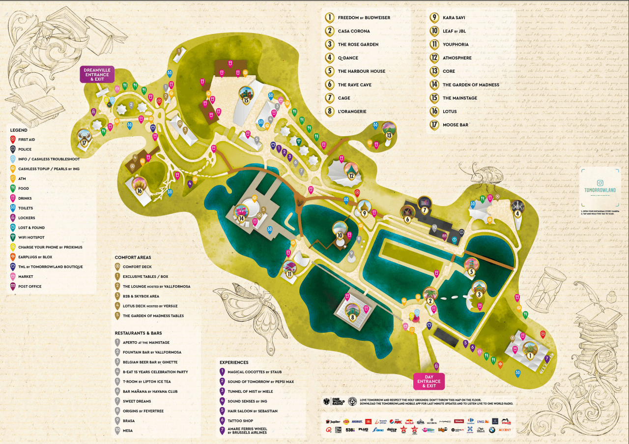 Tomorrowland Map