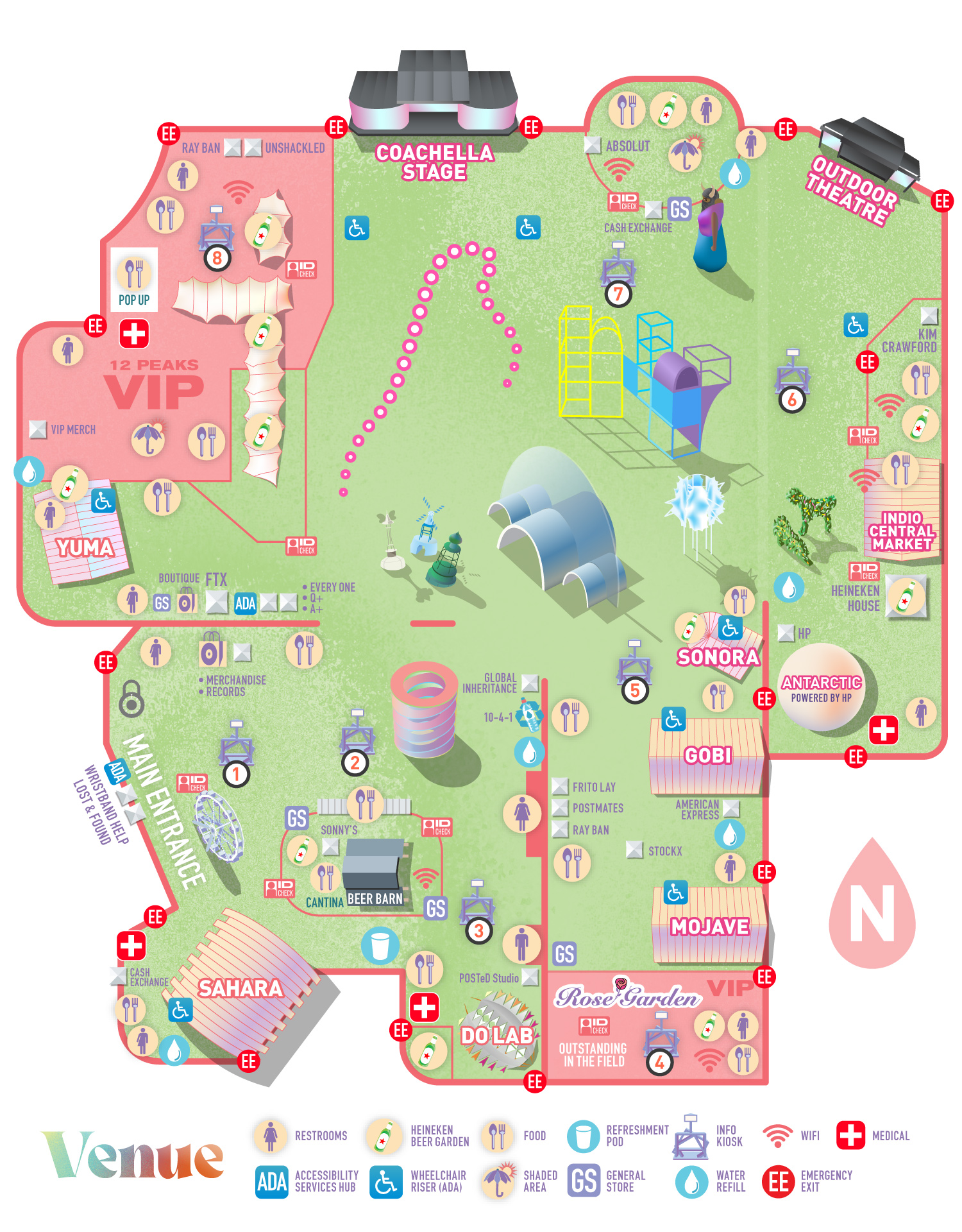 Coachella Map