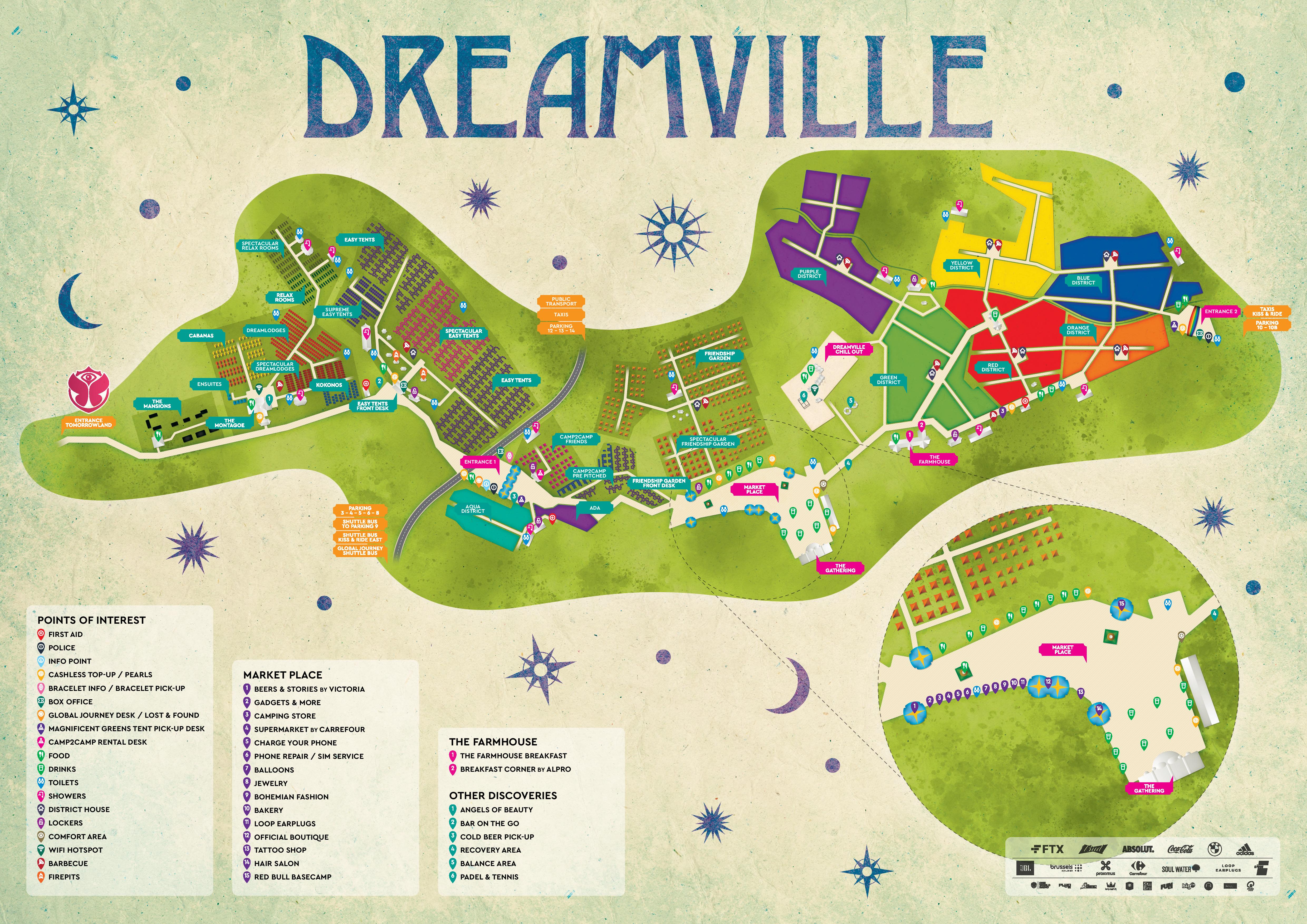 Dreamville Map