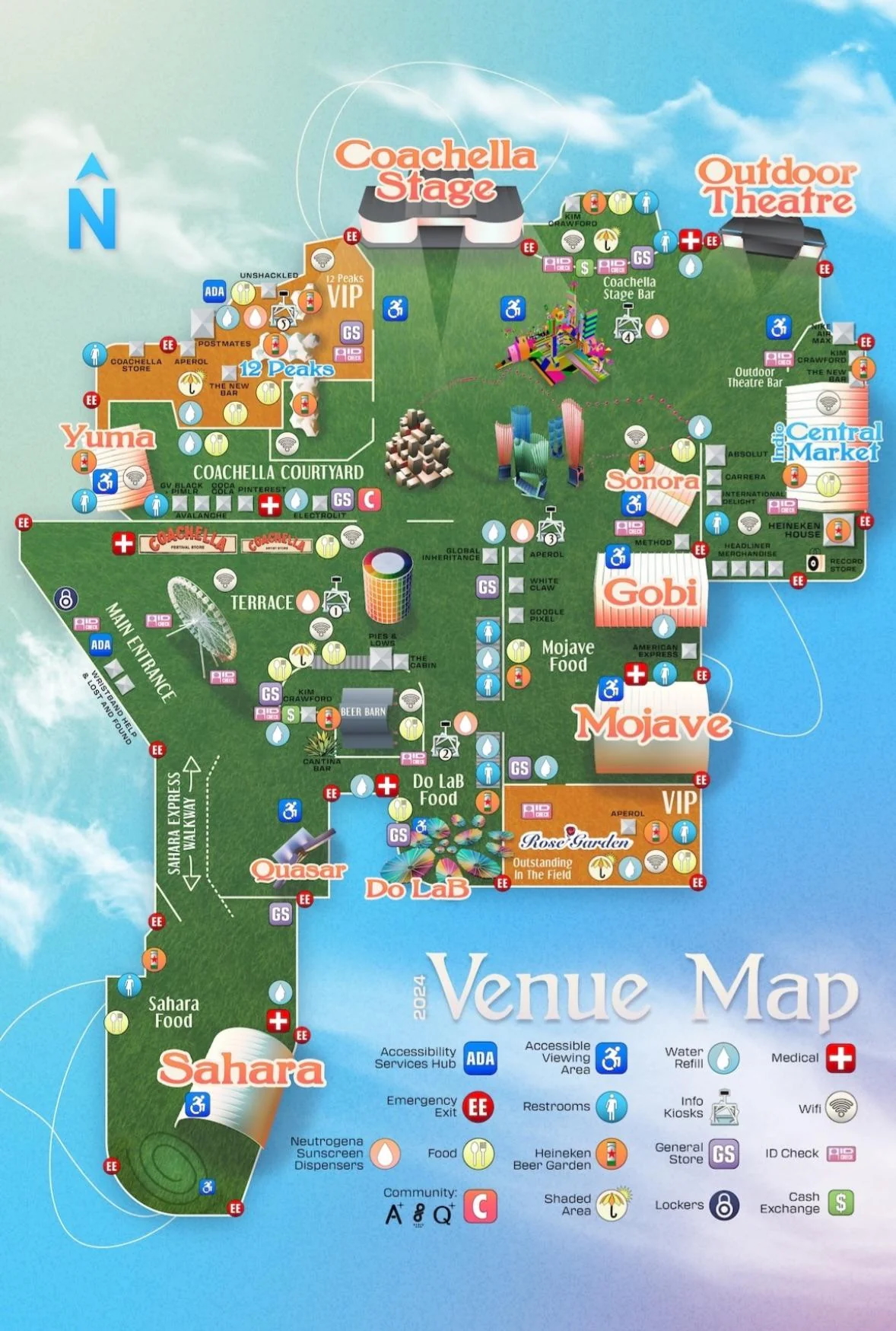 Coachella Map